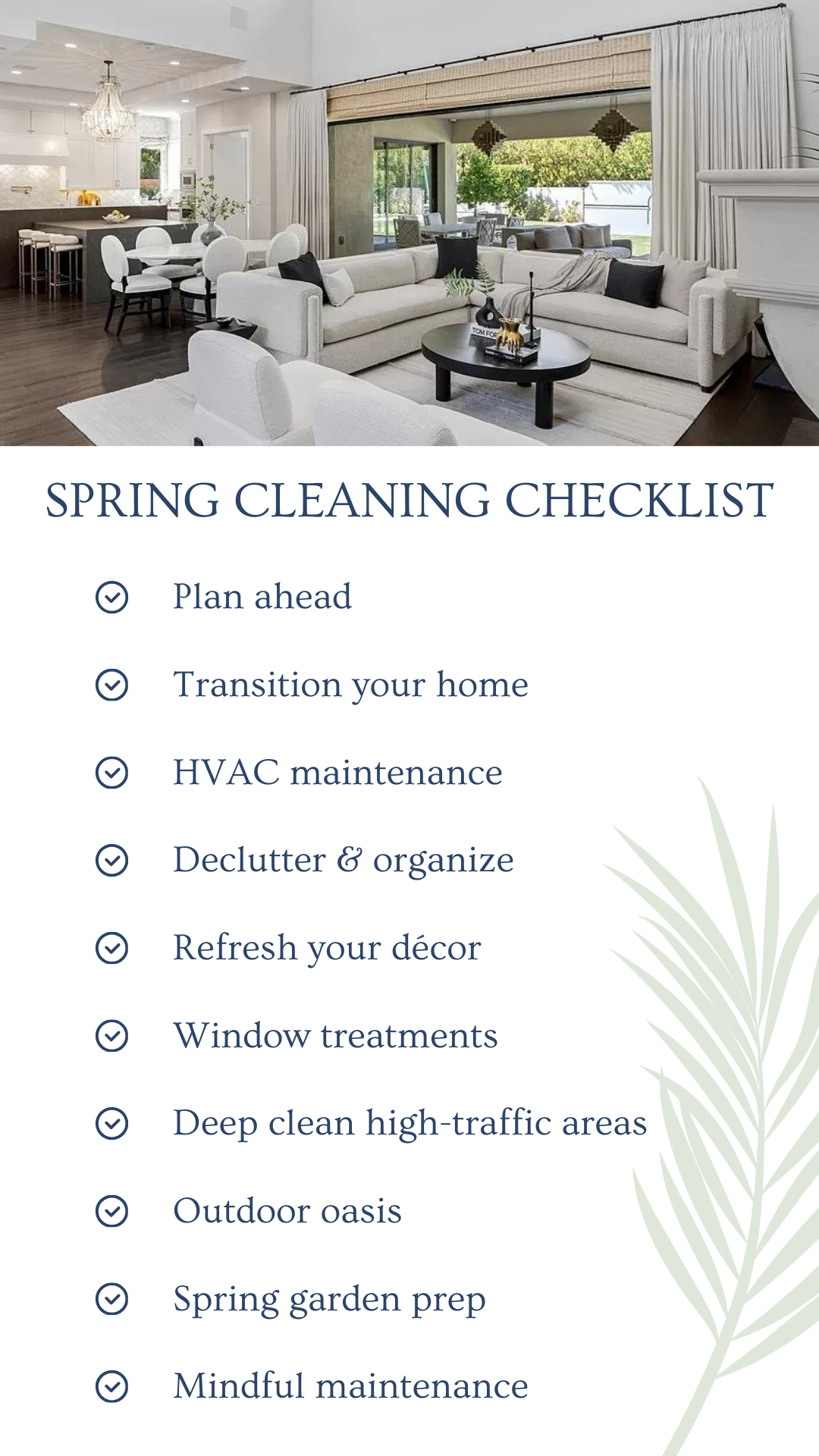 Spring Cleaning Checklist